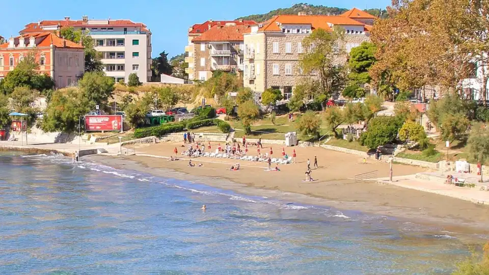 Bačvice sandy Beach