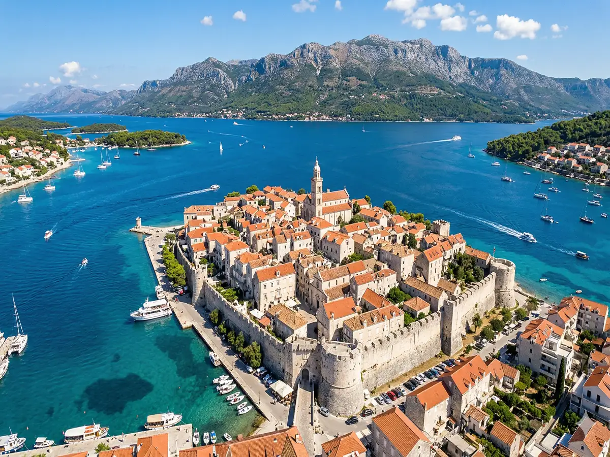 Korčula medieval old town