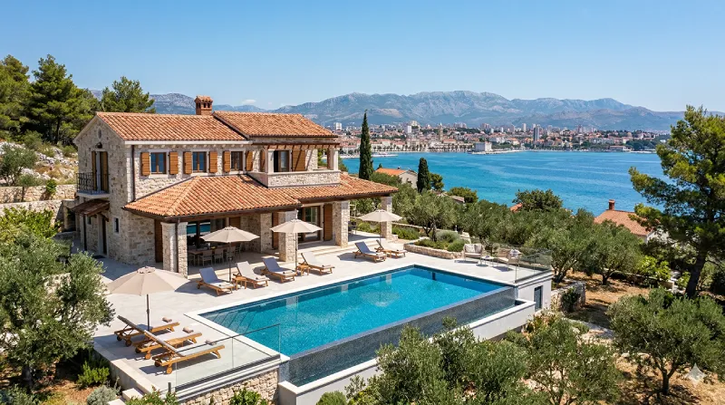 Villa with private pool near Split